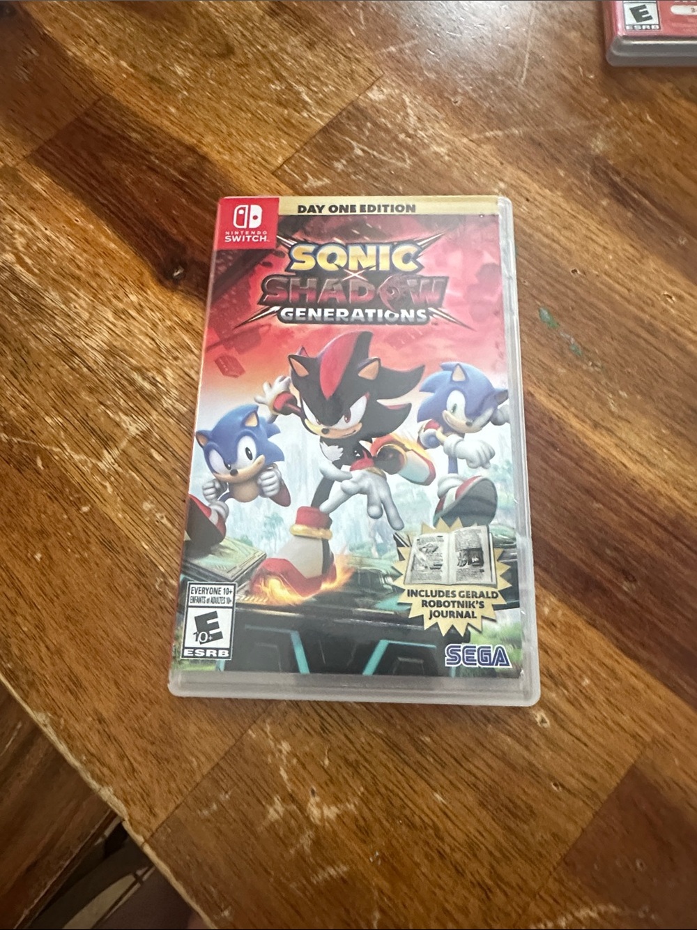 Sonic Shadow Generations - Day One Edition (Red) - SEGA / Nintendo Switch